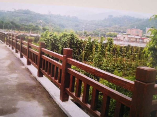 仿木柵欄、草欄